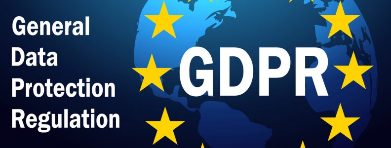 GDPR General Data Protection Regulation on 25 may 2018. GDPR Vector illustration