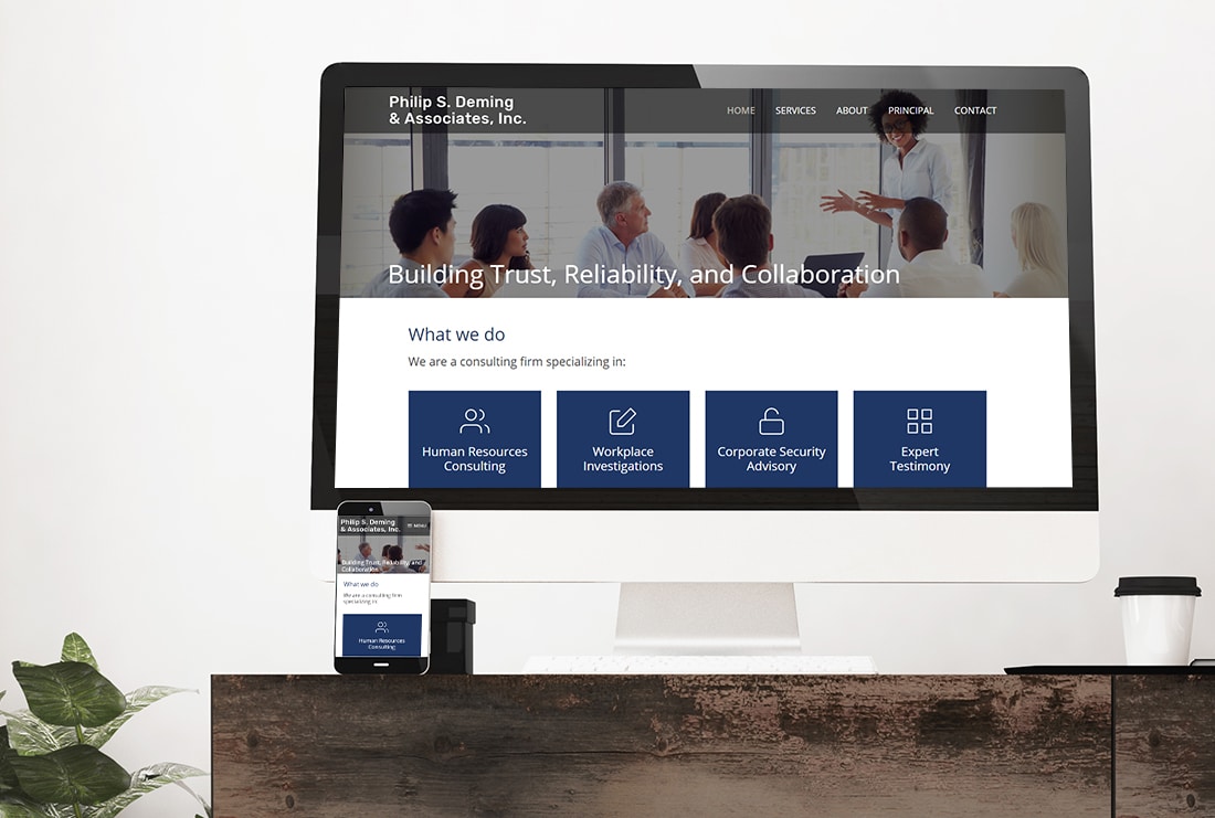 Philip S. Deming & Associates Website views