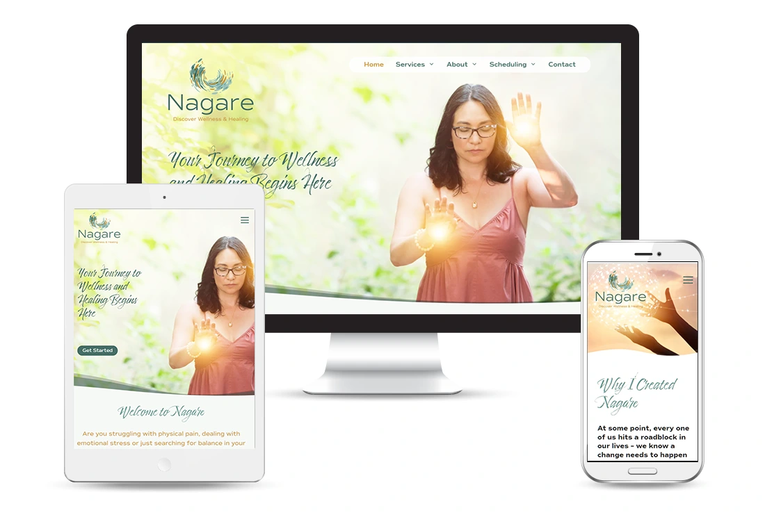 Nagare - responsive website views